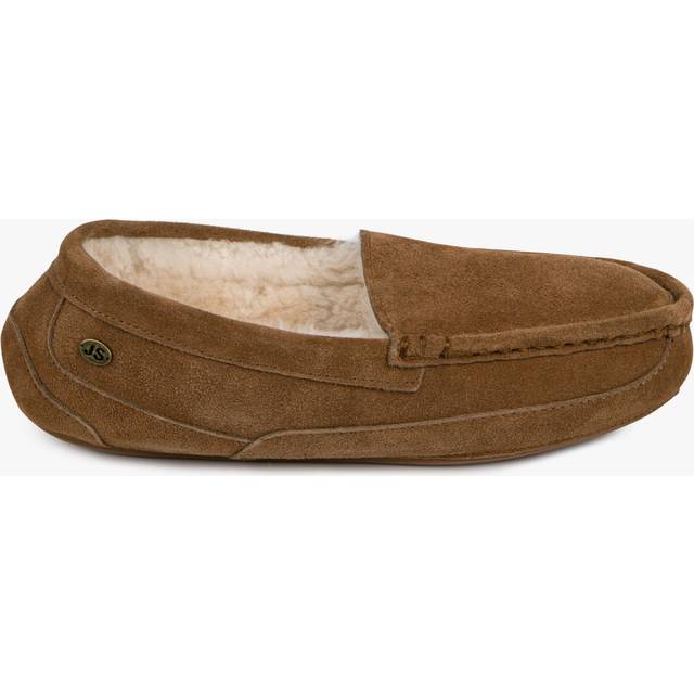 Just Sheepskin Harry Sheepskin Slippers - Chestnut