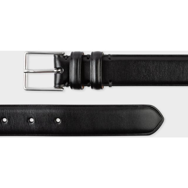 Paul Smith Black Leather Double Keeper Classic Suit Belt - 79 Black - WAIST US 32