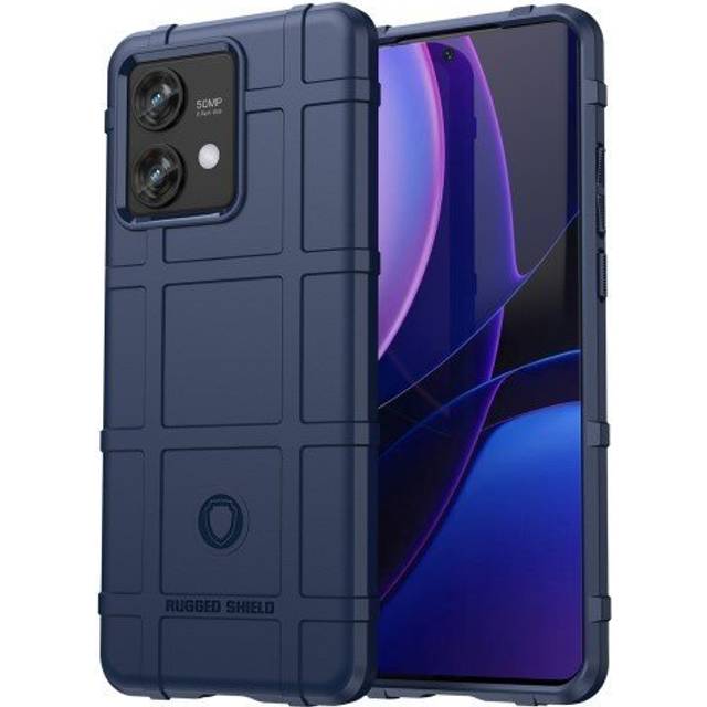 Motorola Edge 40 Neo Rugged Shield Skal - Blå