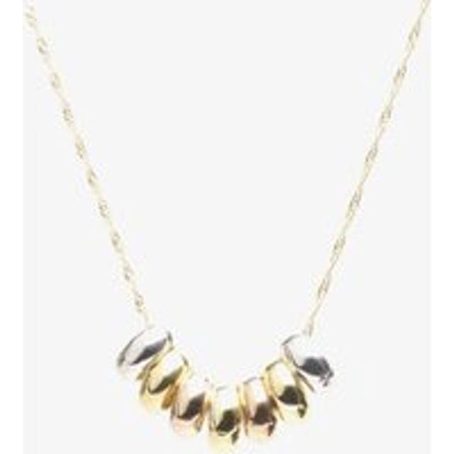9ct Gold 3 Colour Rings 18 Inch Necklet 3-42-3114 - Three Colour