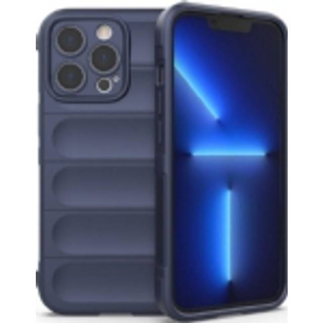 iPhone 13 Pro Max Skal Flexible Armored Magic Shield - MÃ¶rkblÃ¥