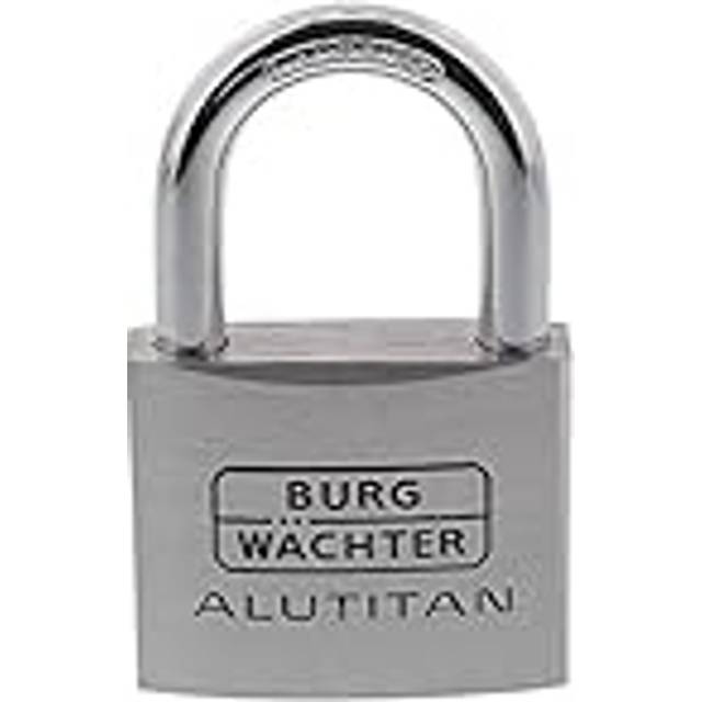 Burg WÃ¤chter 770ÂAluminium Titanium Padlock, 50Âmm, 1Âpiece 105021885