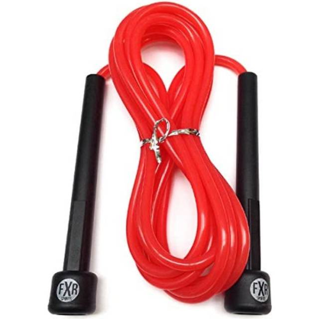 (Red) FXR Sports Skipping Rope Boxing Fitness Speed Jump Skip Rope 3m/10ft
