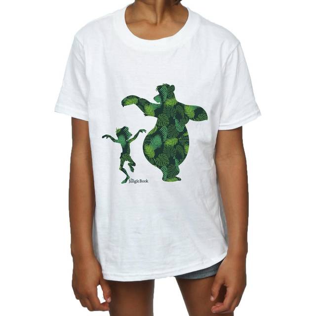 Mowgli And Baloo Dance Cotton T-Shirt - White - 9 Years