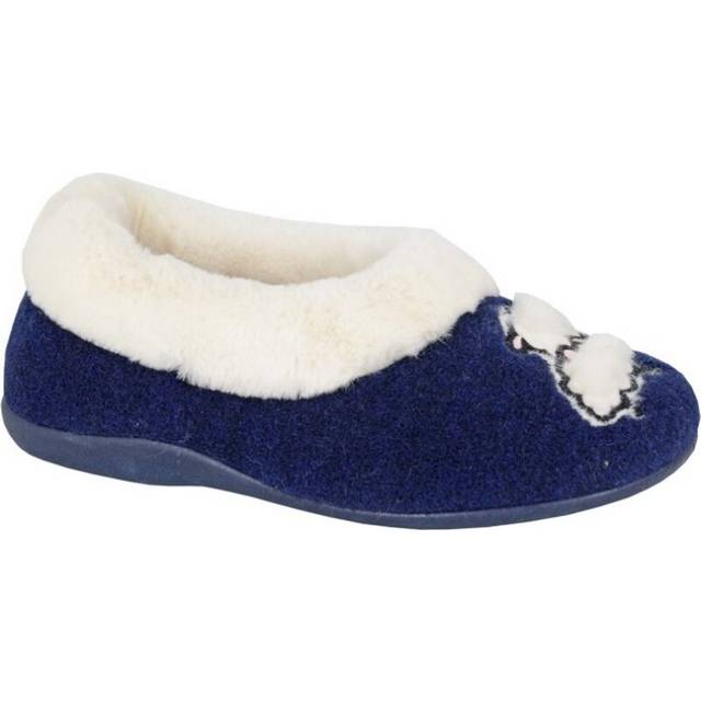 Sleepers womens/ladies nikki sheep slippers df2307