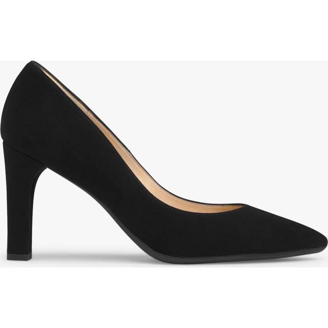 Lk Bennett Womens Bla-black Tess Suede Courts Eur 36 / 3 Uk - BLA-BLACK