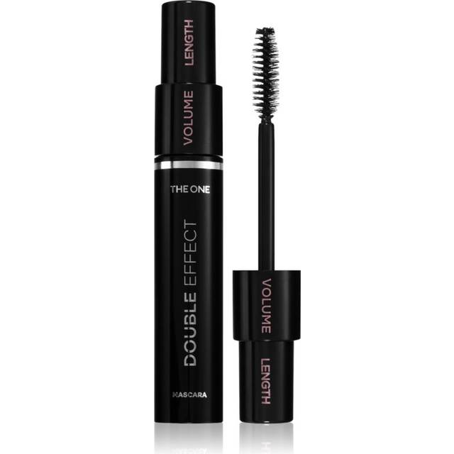 Oriflame The One Double Effect Volume & Curl & Extension Mascara Med 2-i-1 børste Skygge Black 8 ml