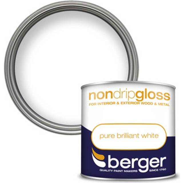 Berger - Non Drip Gloss 250ml - Pure Brilliant White