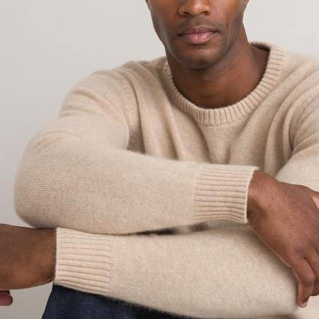 Signature Cashmere Jumper ADRIEN - natural beige - XL