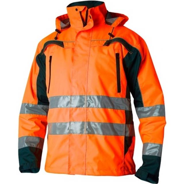 5217 Shell Jacket Fluorescent orange/navy Unisex