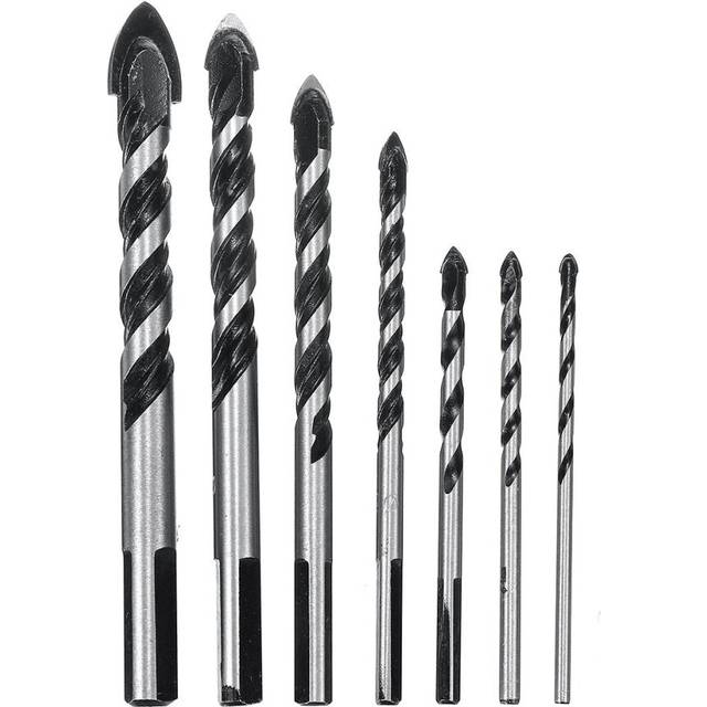 (8mm) 3/4/5/6/8/10/12mm Triangle Twist Drill Bit Concrete Glass Ceramic Tile Marble Drill Bit