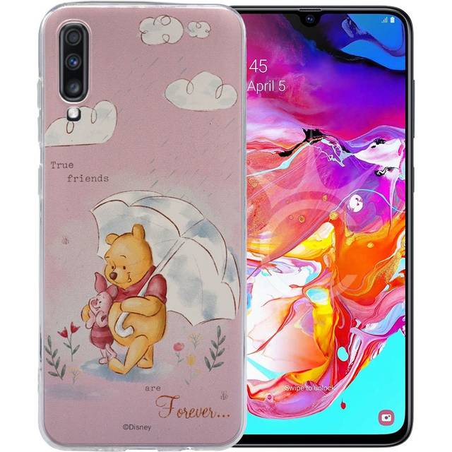 Winnie the Pooh #13 Disney-omslag för Samsung Galaxy A70 - Rosa