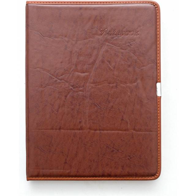 A4 NEW LEATHER LINED NOTEPAD NOTEBOOK