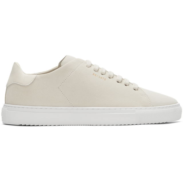 Axel Arigato Beige Clean 90 Suede Sneakers - Off White/White - IT 36