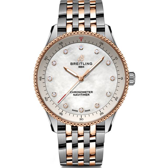 Breitling Navitimer 32 Steel & 18k Red Gold