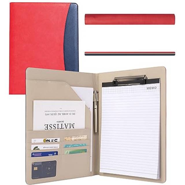 Clipboard Folder Combination, Storage Clipboard with Cover, D