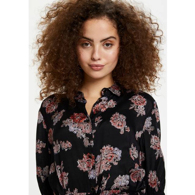 Kaffe Kavelana Maxi Dress Dam Maxiklänningar Stl. 46 - Från Magasin - Sort (46)