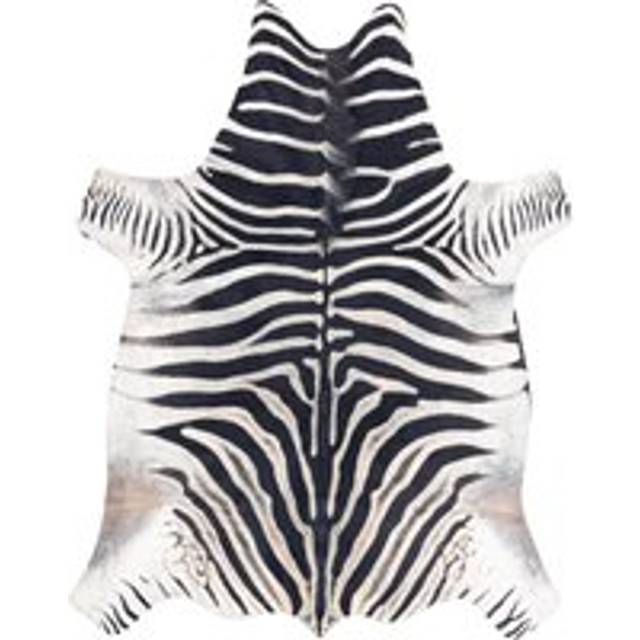 Rugsx - Carpet Artificial Cowhide, Zebra G5128-1 white black Leather multicolour 180x220 cm