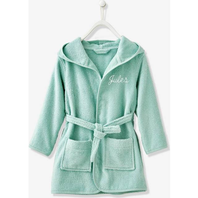 Child's Hooded Bathrobe light green - Light Green