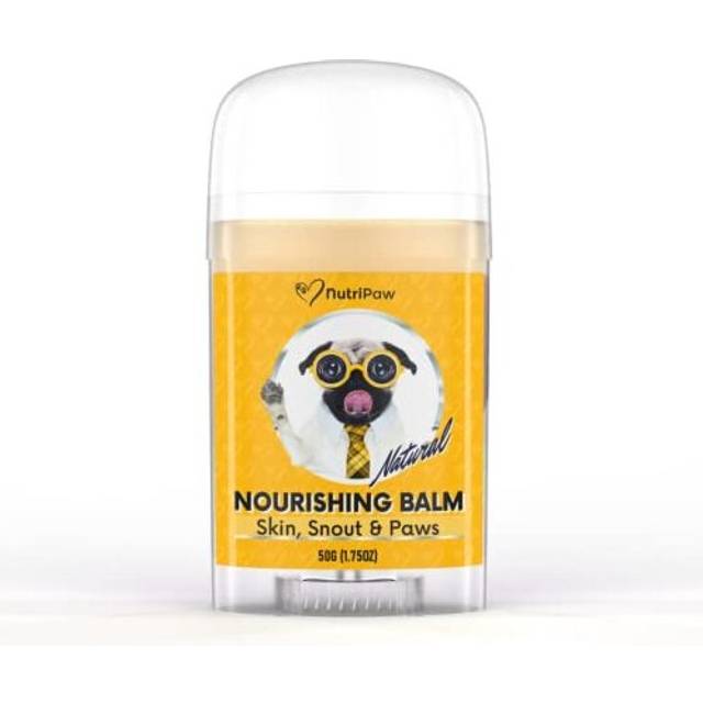NutriPaw Nourishing Balm For Dogs & Cats - Moisturise & Soothe Dry, Cracked, Flakey Skin, Snout & Paws - Easy to apply - For all ages & breeds