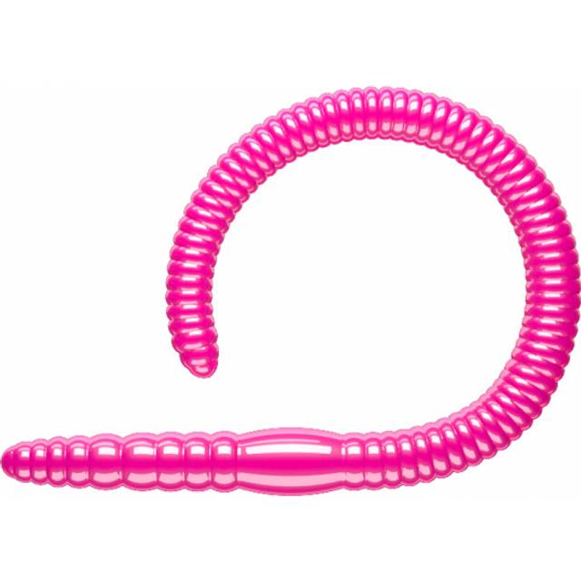 Libra Lures Flex Worm 95 Krill (10-pack) - Hot Pink