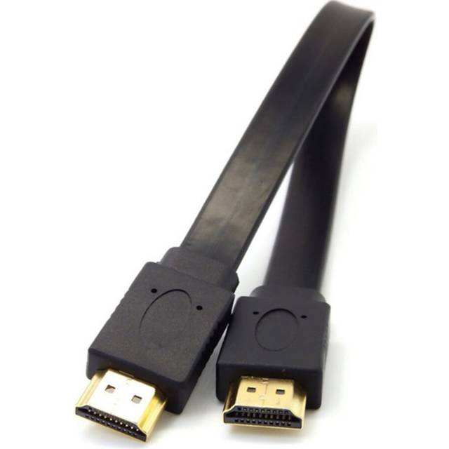 1pc High Quality 30cm Full HD Short HDMI Cable Support 3D Male to Male Plug Flat Cable Cord for Audio Video HDTV TV