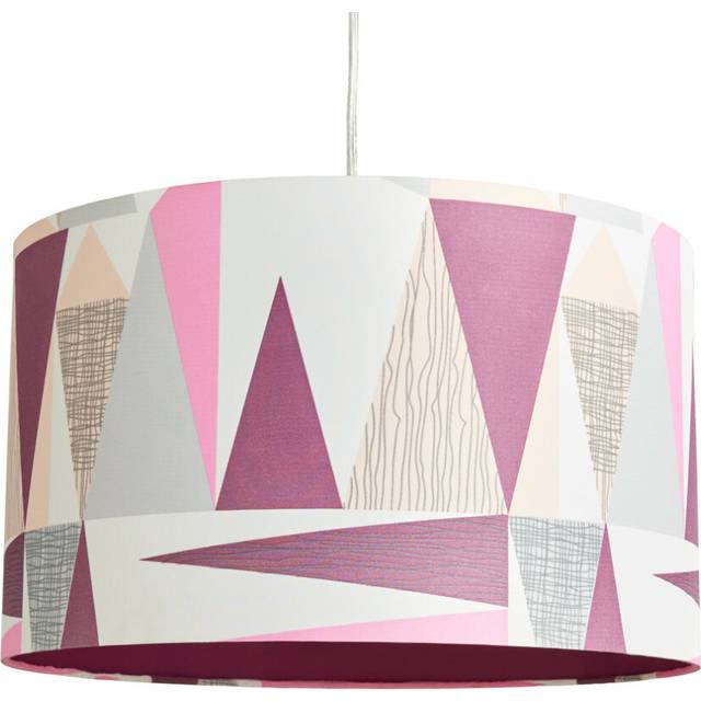Litecraft Light Shade Scandi 40cm Easy Fit Lampshade - Multi Coloured
