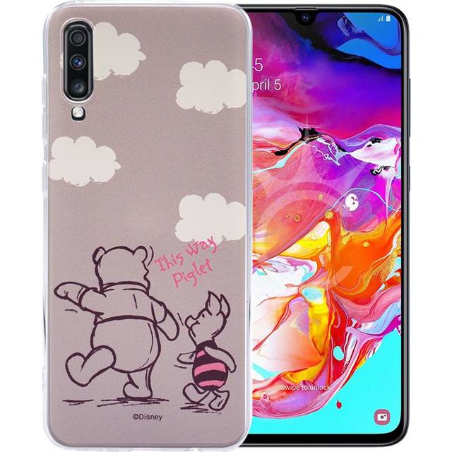 Winnie the Pooh #13 Disney-omslag för Samsung Galaxy A70 - Grå