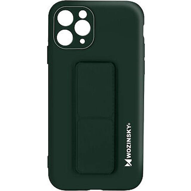 Wozinsky Kickstand Silicone Skal iPhone 11 Pro - MÃ¶rk GrÃ¶n