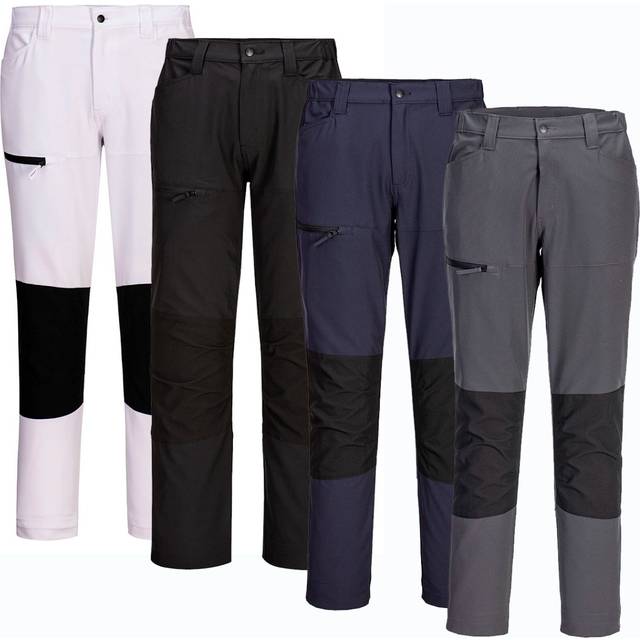Portwest WX2 Stretch Work Trouser - Black - 48