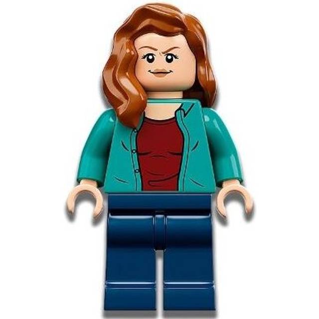 LEGO Jurassic World Claire Dearing Dark Turquoise Shirt Minifigure from 76948
