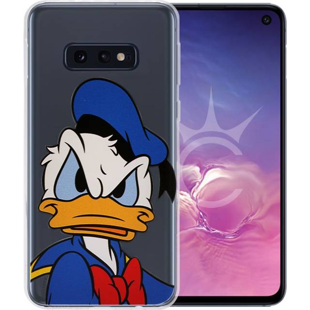 Kalle Anka #4 Disney-omslag för Samsung Galaxy S10e - Transparent