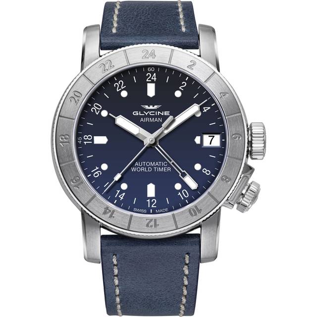 Glycine Watch Airman 46 - Blue