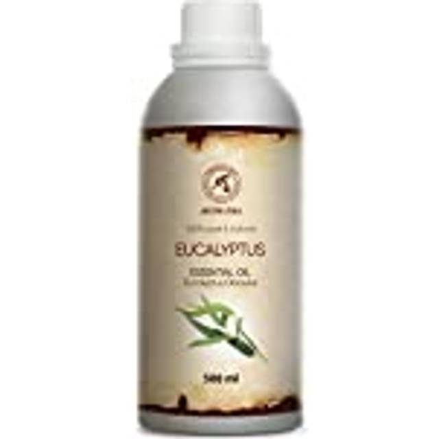 Eucalyptus Eterisk Olja 500ml - Eucaliptus Globulus - Aromaterapi - 100% Ren Och Naturlig Eukalyptusolja för Inandning, Diffusorer, Hemgjorda Ljus, Bastu, Ångbad