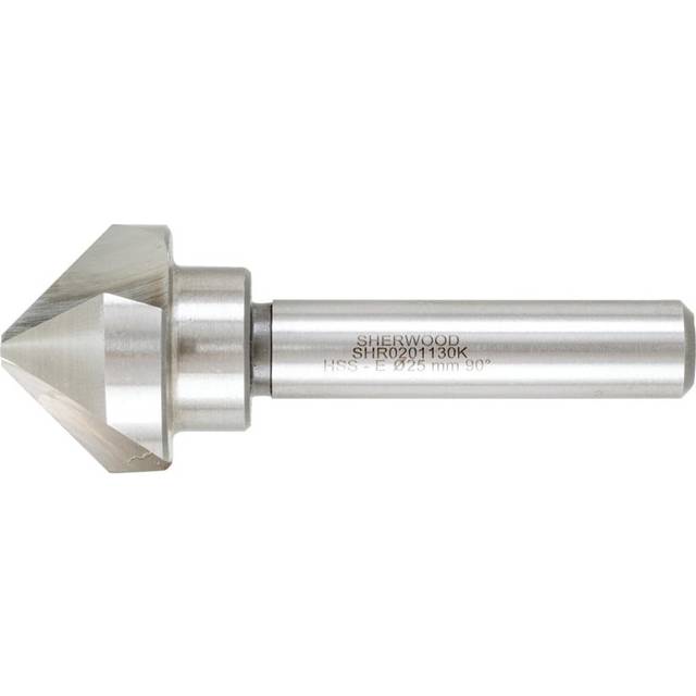25MM 90DEG HSS-Cobalt 3FLS/S Countersink