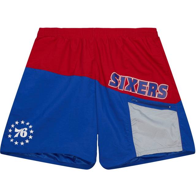 Philadelphia 76ers NBA Utility Short By Mitchell & Ness - Mens