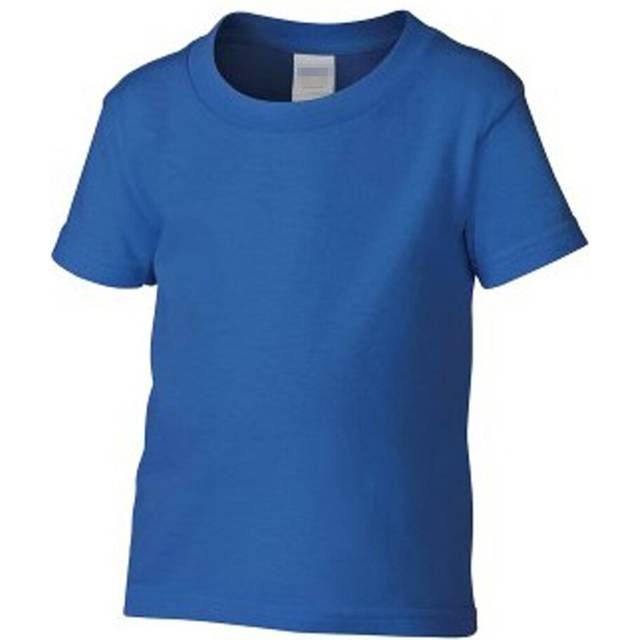 (Royal Blue, XL / 5T / 4-5 YO) Cotton T-Shirt Basic Blank Plain Tee Top for Baby Toddler Youth Kids Boy Girl