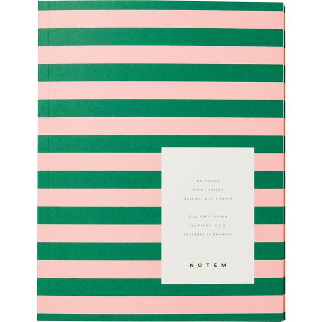 Uma Green & Rose Medium Flat Lay Notebook