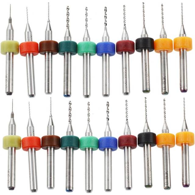 Box 20X 0.3-1.2mm PCB Small Drill Bits PCB Drills Drill Drilling