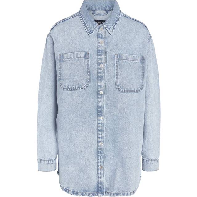 NOISY MAY Nmalva L/S Denim Shacket Az352Lb Noos |Blue |L