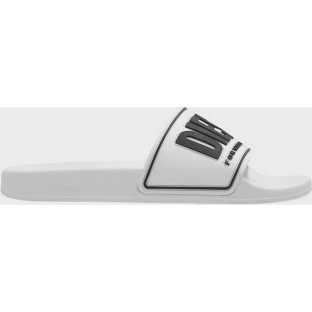 Diesel Sandals Strand Badesko Sort Hvid