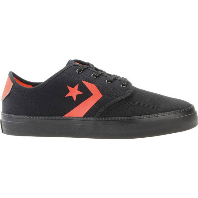 Converse Conis Zakim Shield Mens Black Plimsolls Canvas - Size UK 7