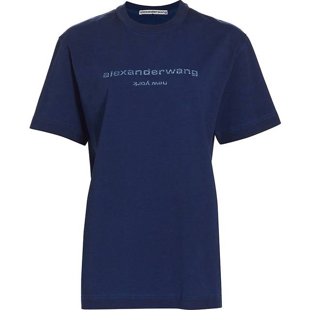 T-shirt en coton - Bleu - S