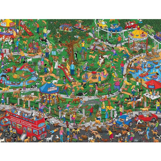 Springbok 500 Piece Jigsaw Puzzle The Dog Park