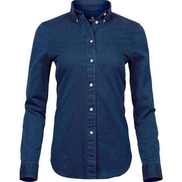 Tee Jays Womens/Ladies Twill Shirt XXL indigo
