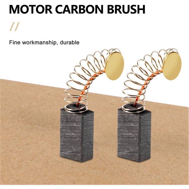 5 Pairs Motor Carbon Brushes 13mm x 8mm x 5mm Universal for Angle Grinder Orbital Sander