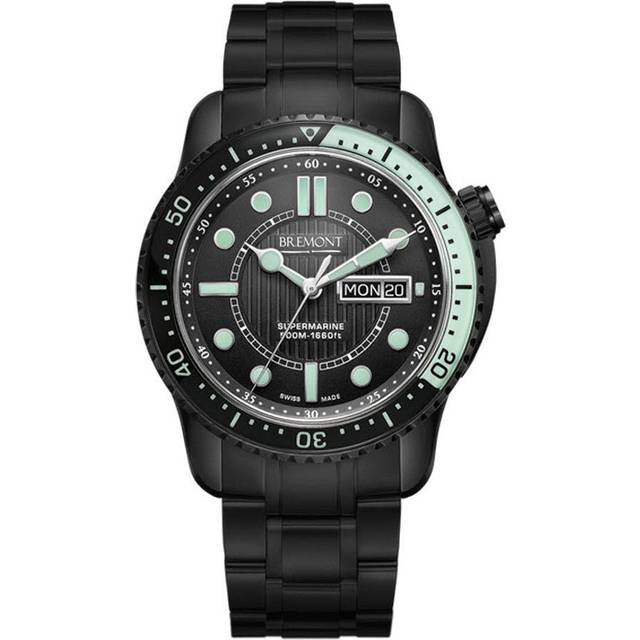 Bremont Watch Supermarine Descent PVD Bracelet Limited Edition D - Black
