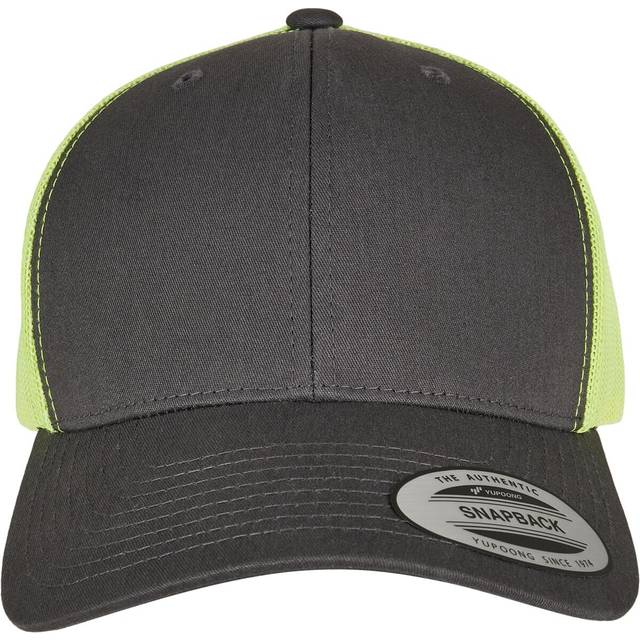 Flexfit Retro Trucker 2-Tone Snapback One Size Neon Green Keps