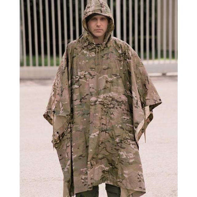 Poncho Ripstop vegetato woodland 2,1 x 1,5m (3,15m² = 7,92 €/m²)