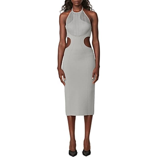 Herve Leger Knit Knee-Length Dress